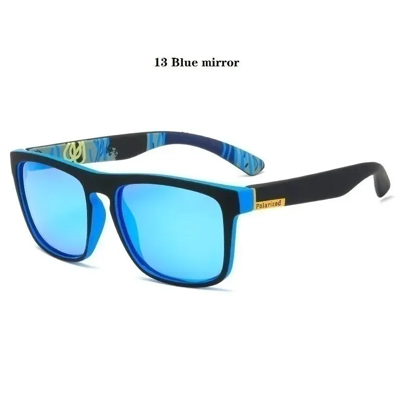 Unisex Square Polaroid Sunglasses Vintage Retro Style for Women Men