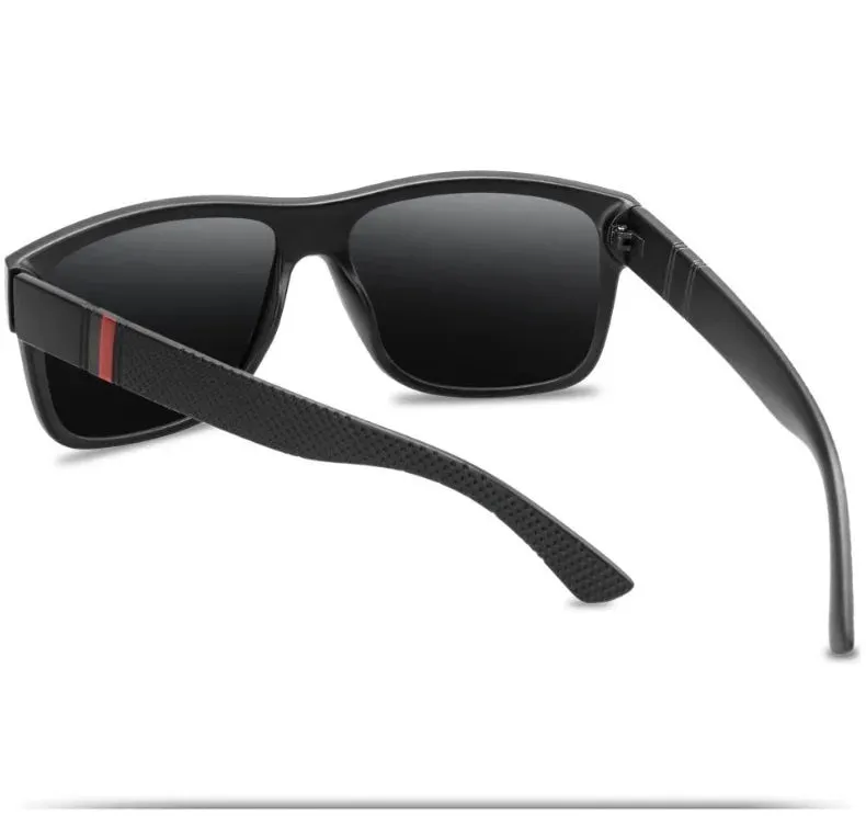 Unisex Square Polaroid Sunglasses Vintage Retro Style for Women Men