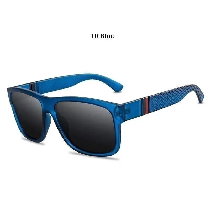 Unisex Square Polaroid Sunglasses Vintage Retro Style for Women Men