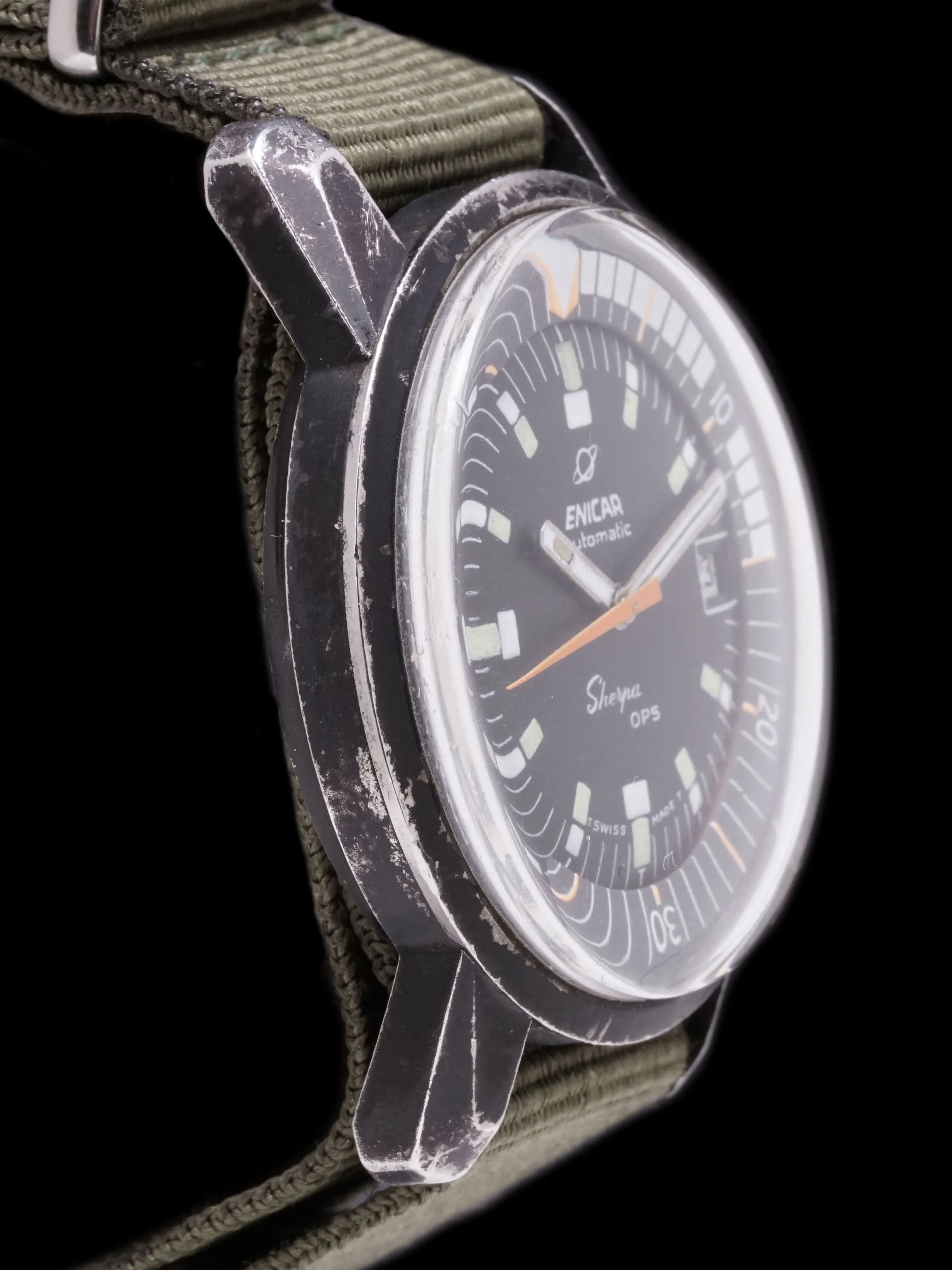 *Unpolished* 1960s Enicar Sherpa OPS (Ref. 144/35/03A)