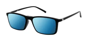VC-3 Black with Polarized Blue Mirror Clip