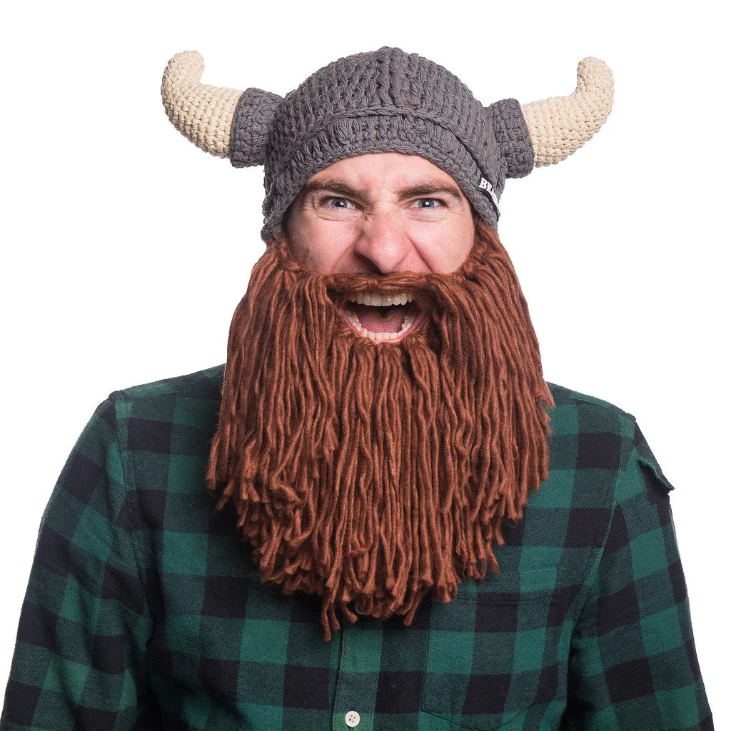 Viking Horn Bearded Hat