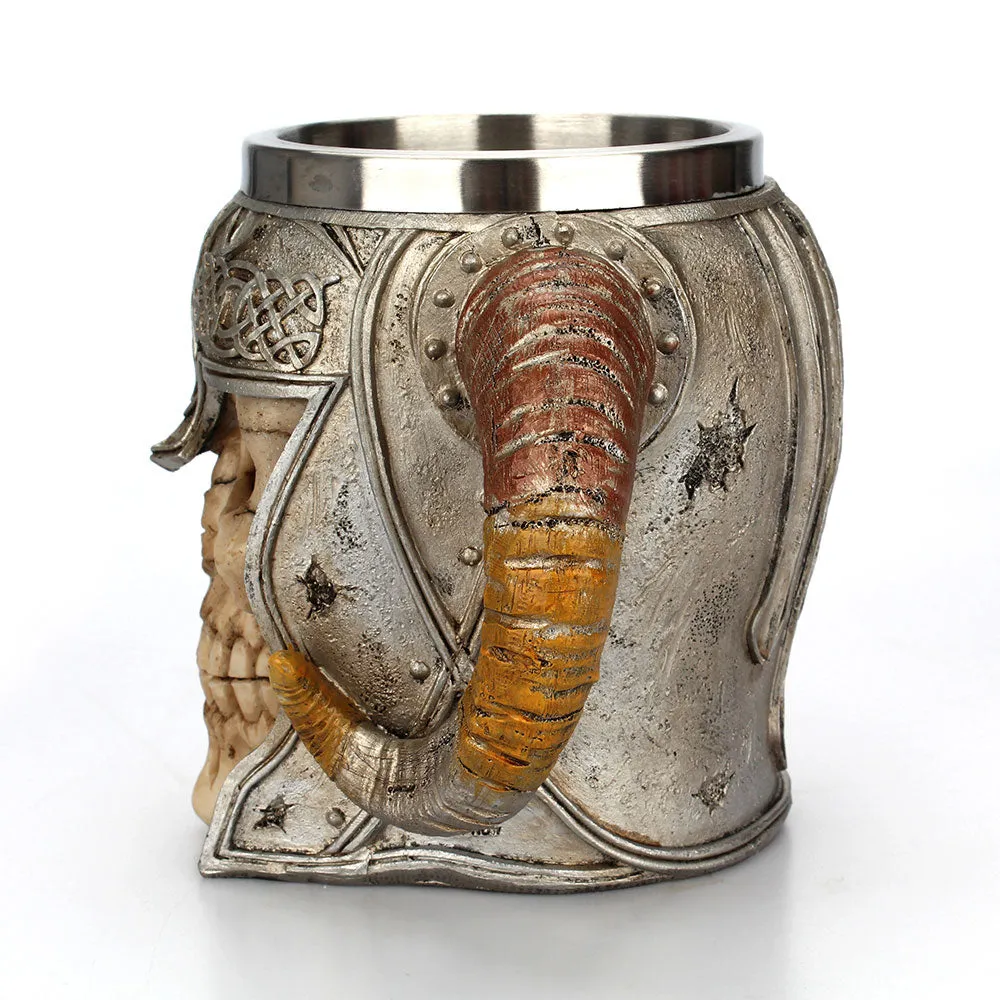 Viking Ram Horned Pit Lord Warrior Drinkware