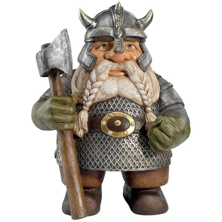 Viking Victor Norse Dwarf  Garden  Statue