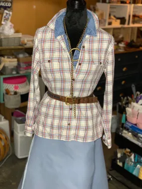 Vintage Crazy Horse Flannel Shirt