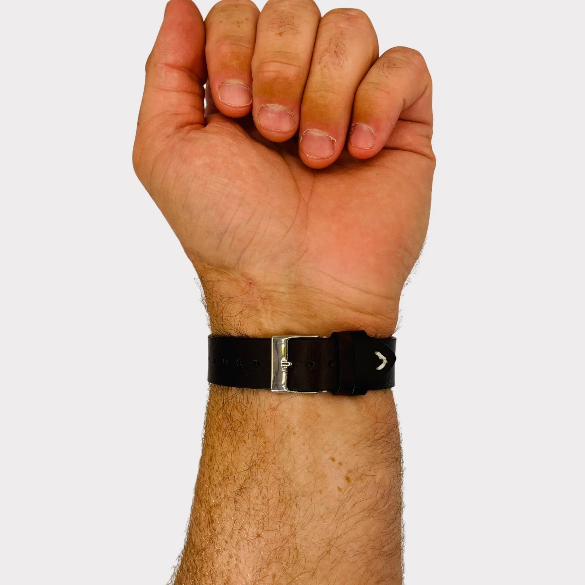 Vintage Oiled Leather Watch Straps Compatible with the Polar Unite