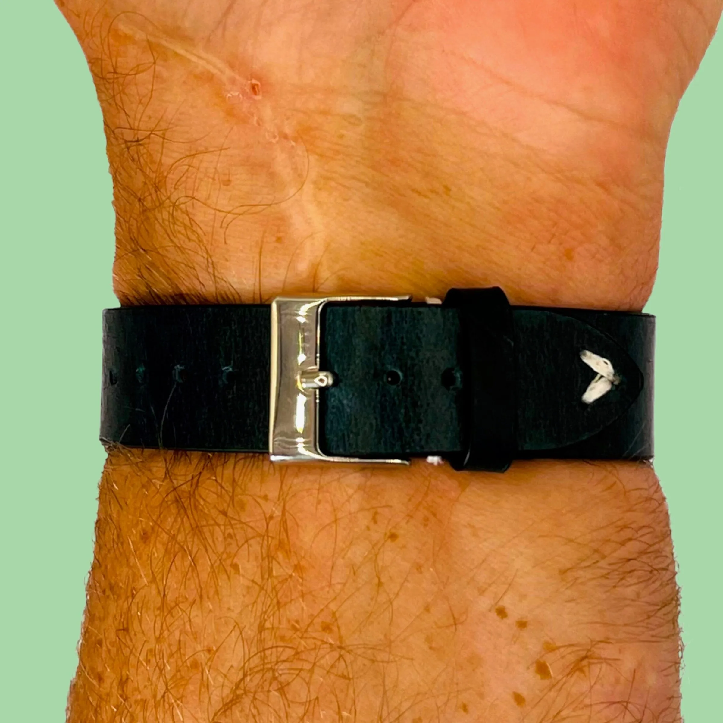 Vintage Oiled Leather Watch Straps Compatible with the Polar Unite