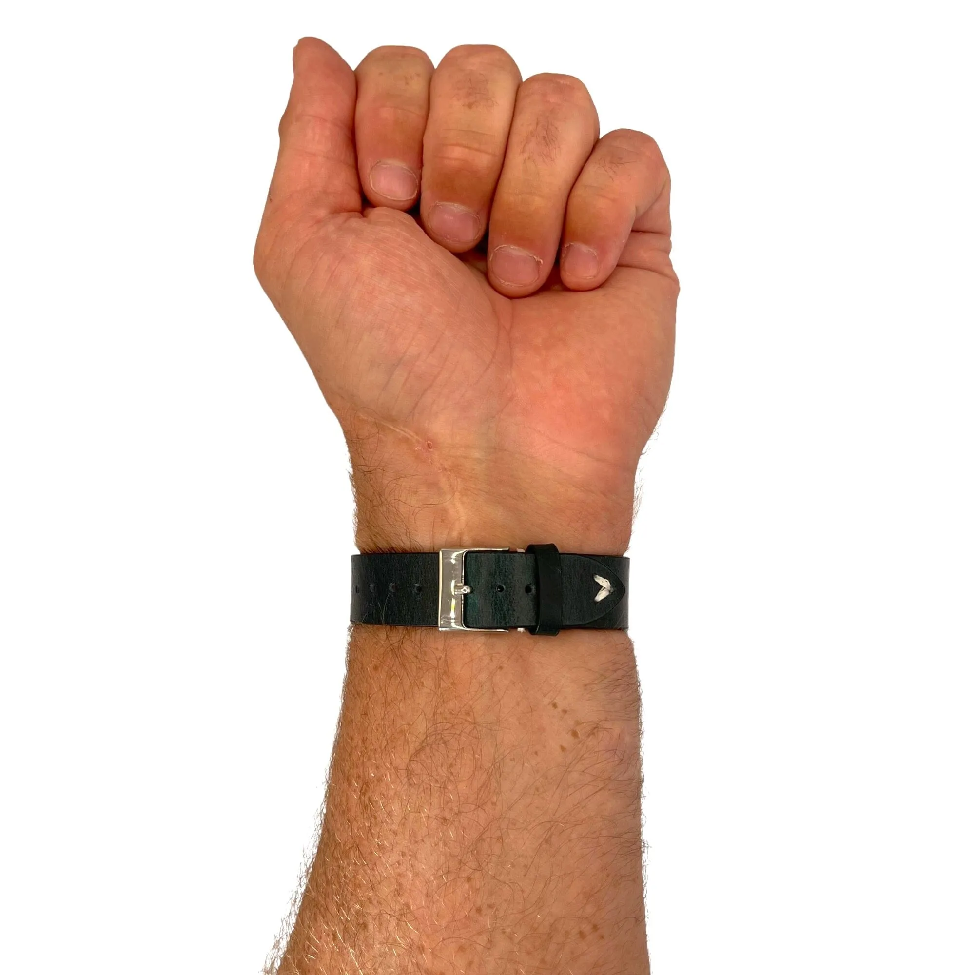 Vintage Oiled Leather Watch Straps Compatible with the Samsung Galaxy Watch 42mm
