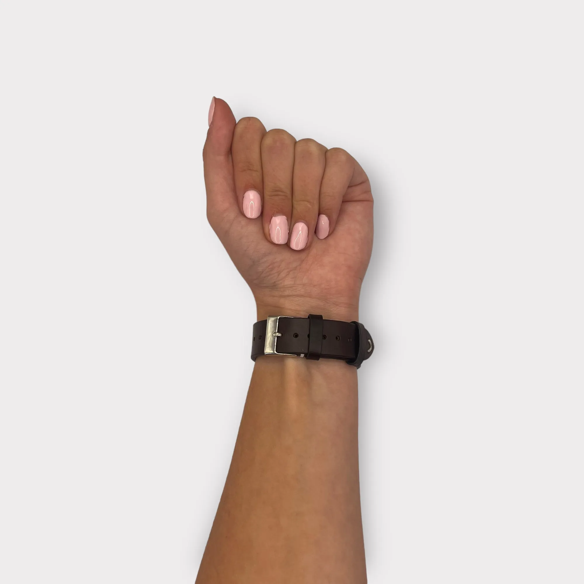 Vintage Oiled Leather Watch Straps Compatible with the Withings ScanWatch Horizon