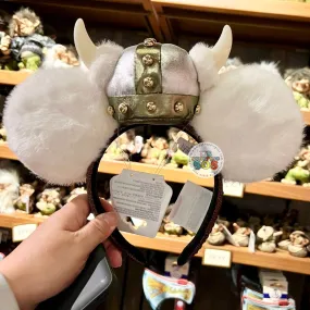 WDW - Epcot World Showcase Norway - Mickey Horned Fluffy Ears Headband