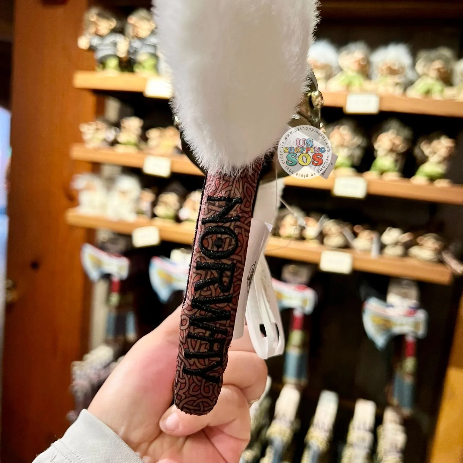 WDW - Epcot World Showcase Norway - Mickey Horned Fluffy Ears Headband
