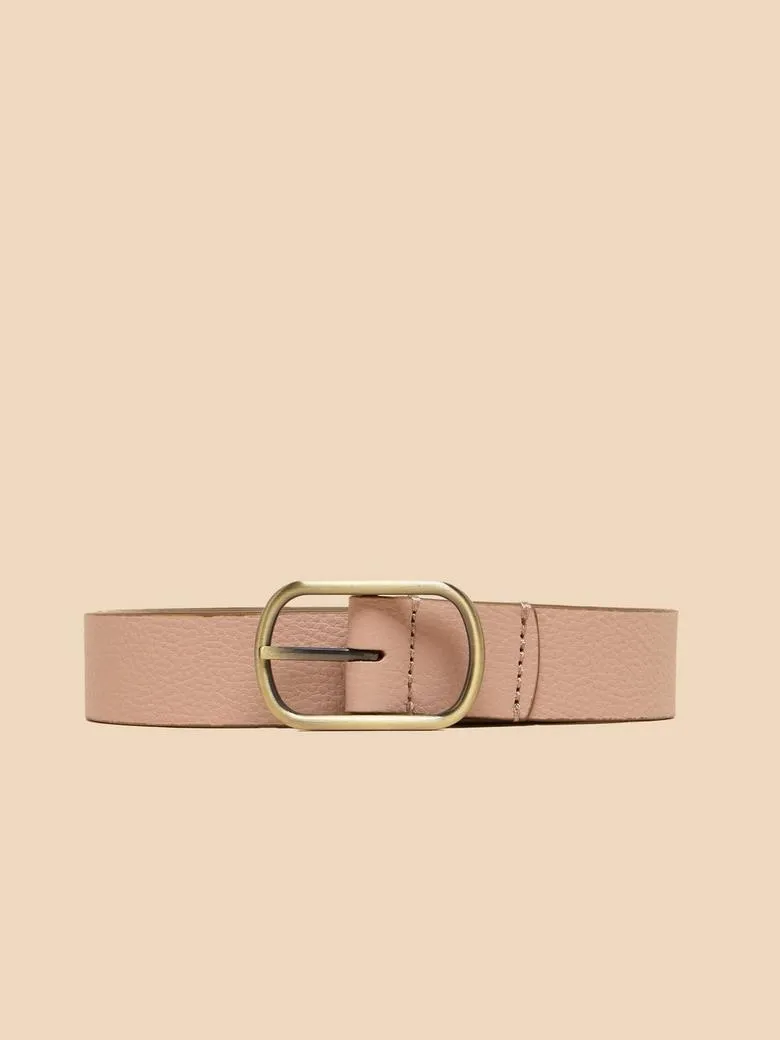 White Stuff Reversible Leather Belt M/L