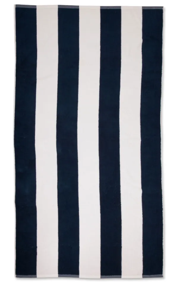 WINNING SPIRIT TW07 STRIPED BEACH TOWEL