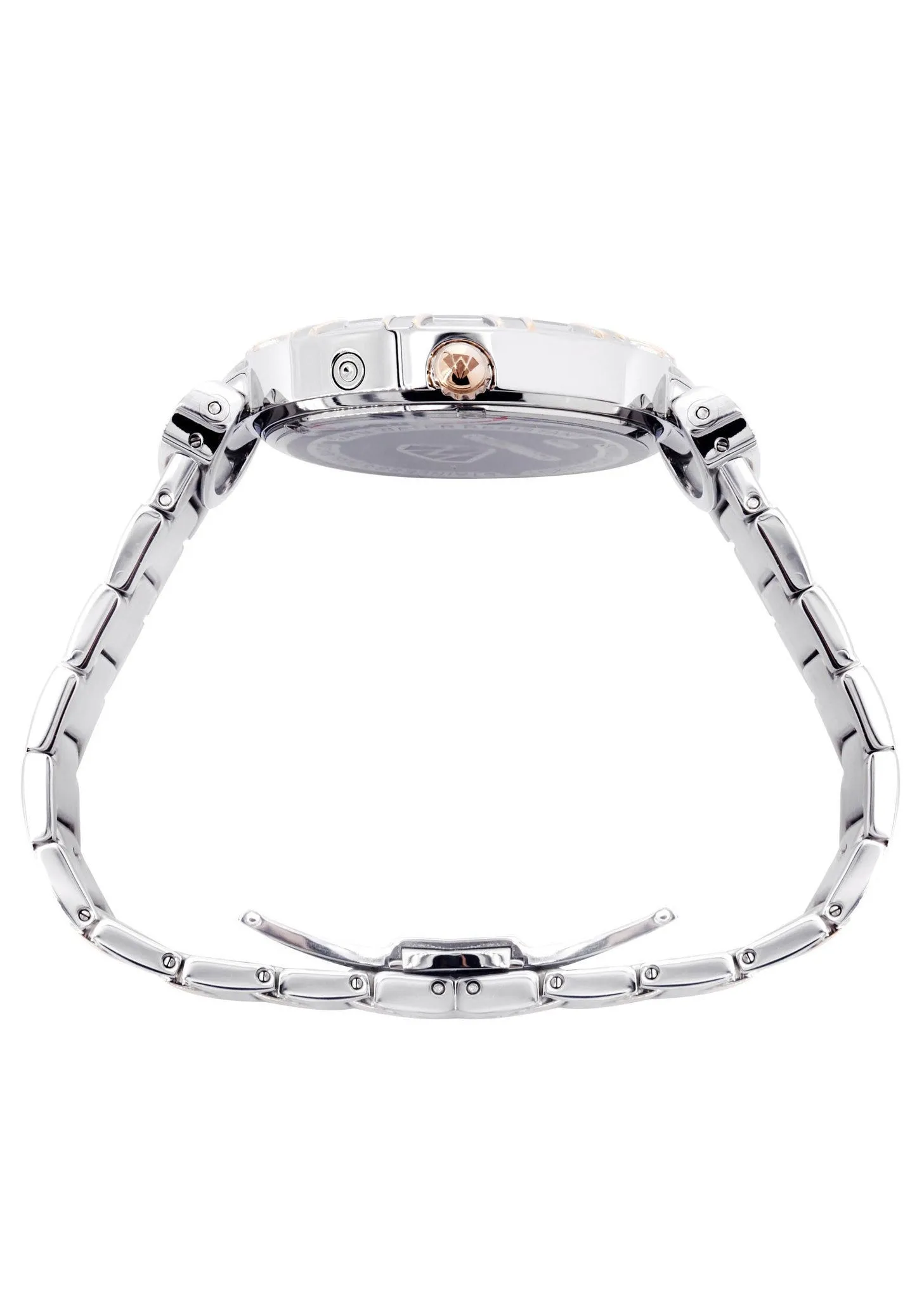 Womens Rose Gold Tone Diamond Watch | Appx 0.14 Carats